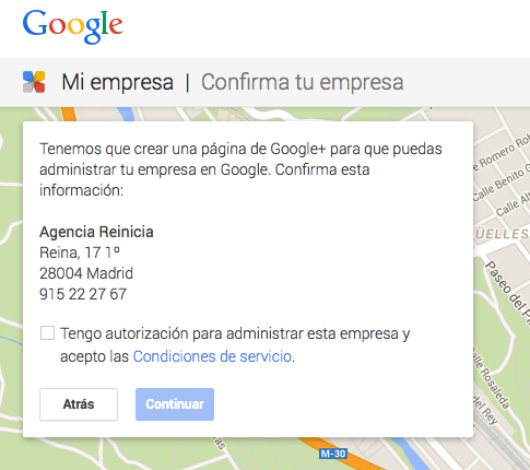 step 4 Google Plus profile creation