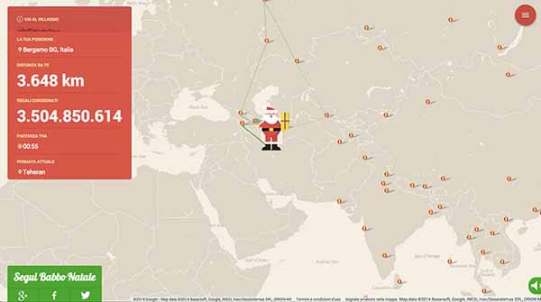 Santa Claus Tracker