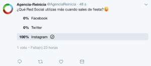 Sondeos Twitter - Agencia Reinicia - Marketing Digital